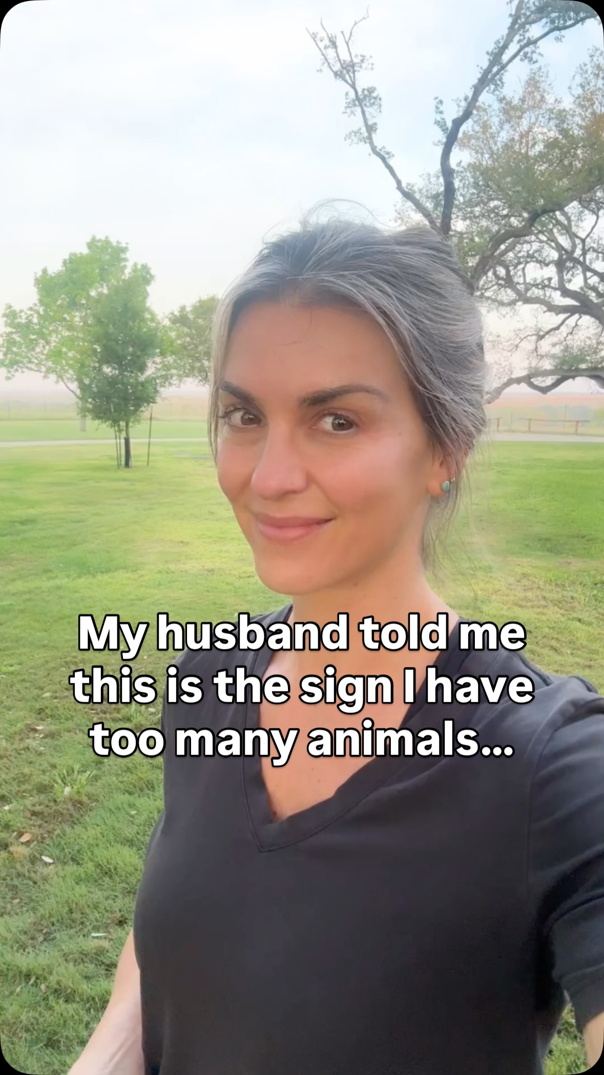 “She looked at me with big brown eyes and said ‘You ain’t seen nothing yet. Oh baby, you ain’t seen nothing yet.’”🤣 #funnyfarm #animals #pets #ranchlife #farm