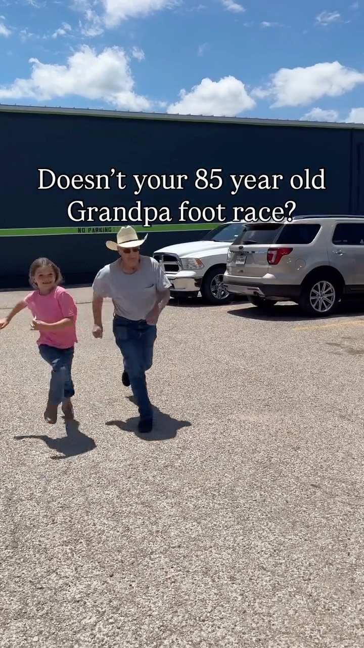 Papa Butch bared down! #cowboy #grandpa