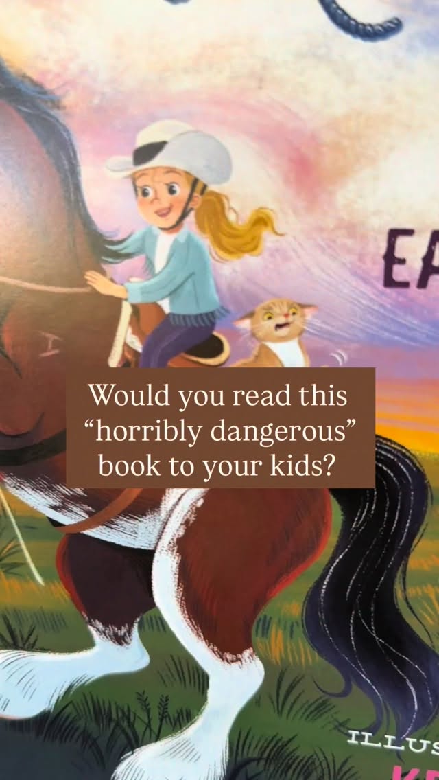 Lovable friends? Henry the calf would like a word! Misunderstand- exactly my point! 
No coyotes were cuddled in the making of this book. #rosiethehorse #ranchlife #horses #picturebook #cowboy @zonderkidz