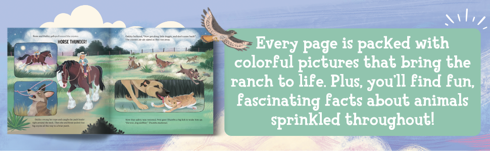 about the book Rosie's ranch rescue